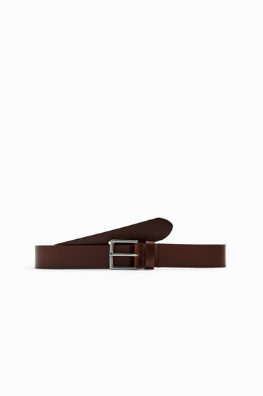 Image 0 of LEATHER BELT from Zara