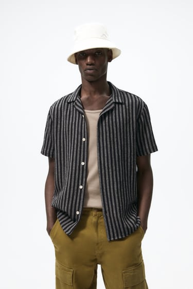 Image 0 of STRIPED SHIRT from Zara