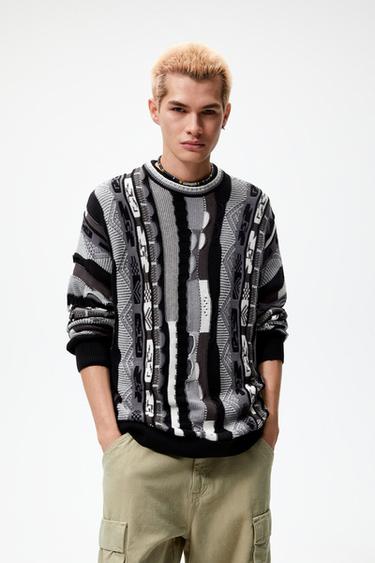 Men S Gray Sweaters Zara United States Men S Gray Sweaters Zara United States