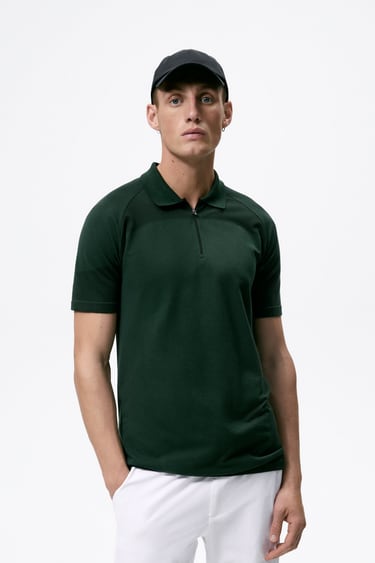 Image 0 of SEAMLESS GOLF POLO SHIRT from Zara