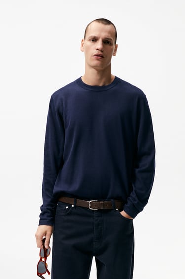 Image 0 of COTTON SWEATER from Zara