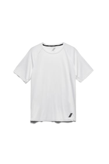 Image 0 of PERFORATED TECHNICAL T-SHIRT from Zara