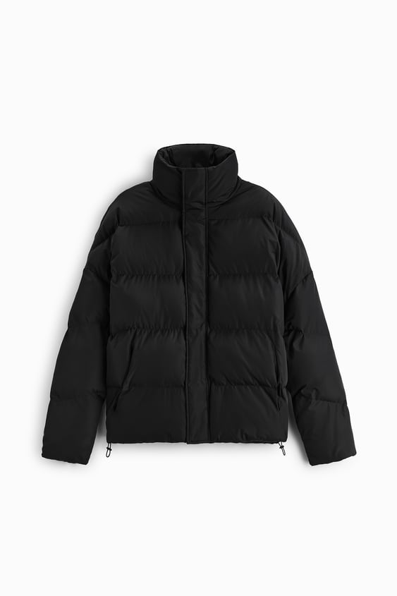 it can to add Show REFLECTIVE PUFFER JACKET - Black | ZARA United States