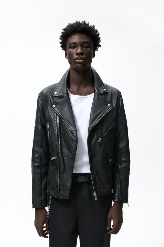 レザー ライダースジャケット ブラック Zara Japan 日本 レザー ライダースジャケット ブラック Zara Japan 日本