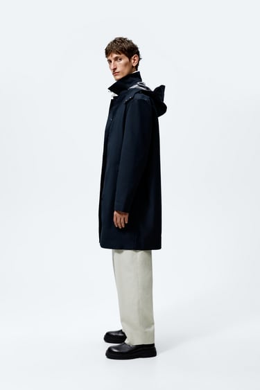 Image 0 of 2-IN-1 WATER-REPELLENT PARKA from Zara