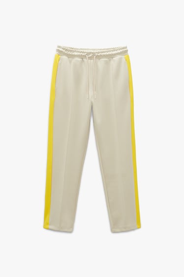 JOGGING TROUSERS WITH STRIPE DETAIL