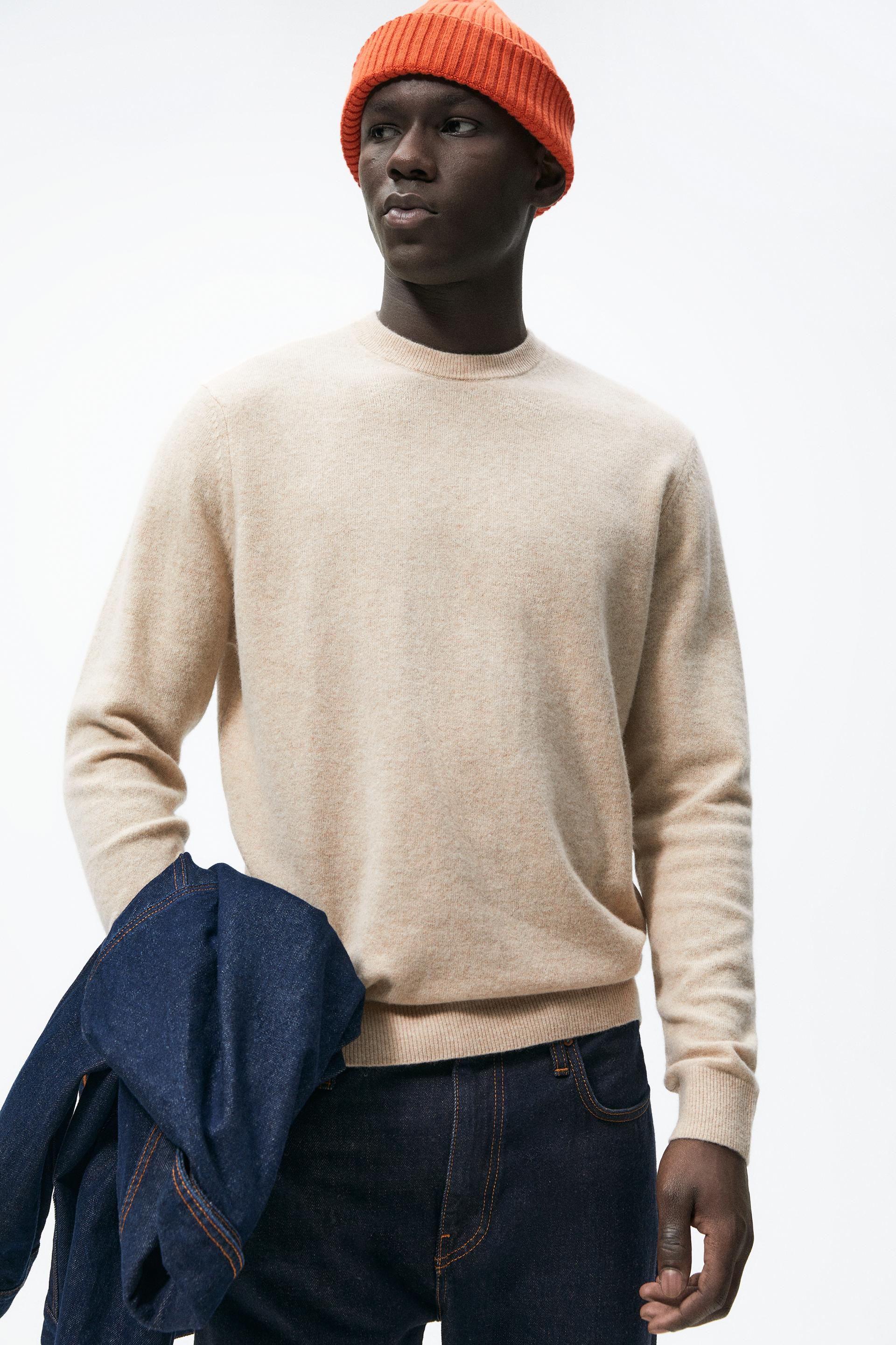 WOOL BLEND SWEATER - camel | ZARA Singapore