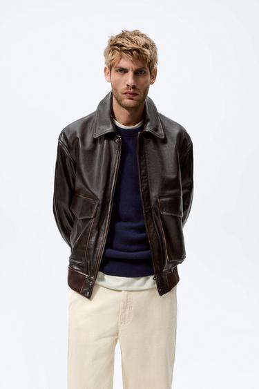 ライトアウター ブラウン 茶色 メンズ 最新コレクション Zara 日本 ライトアウター ブラウン 茶色 メンズ 最新コレクション Zara 日本