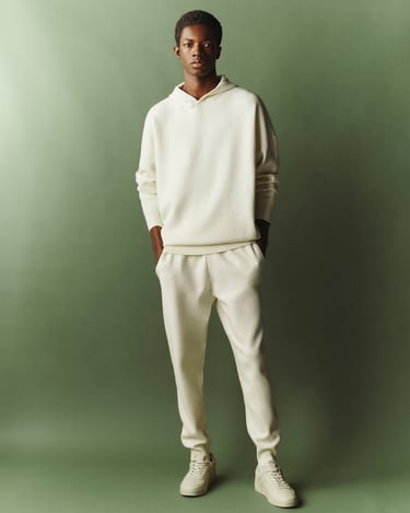 Image 0 of KNIT JOGGERS from Zara