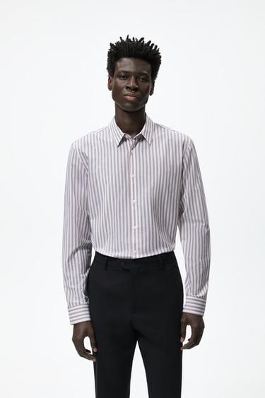 ストライプシャツ メンズ 最新コレクション Zara 日本 ストライプシャツ メンズ 最新コレクション Zara 日本