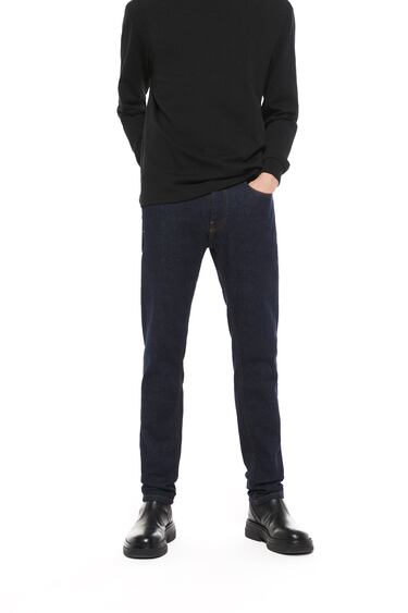 Image 0 of BASIC SLIM FIT JEANS from Zara