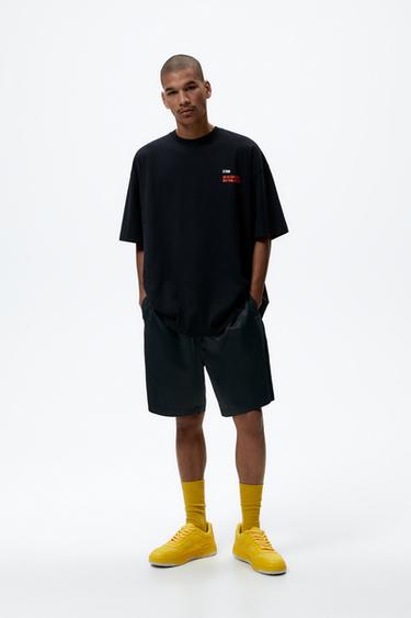 Camisetas Negras Hombre | Nueva Colección Online | ZARA España