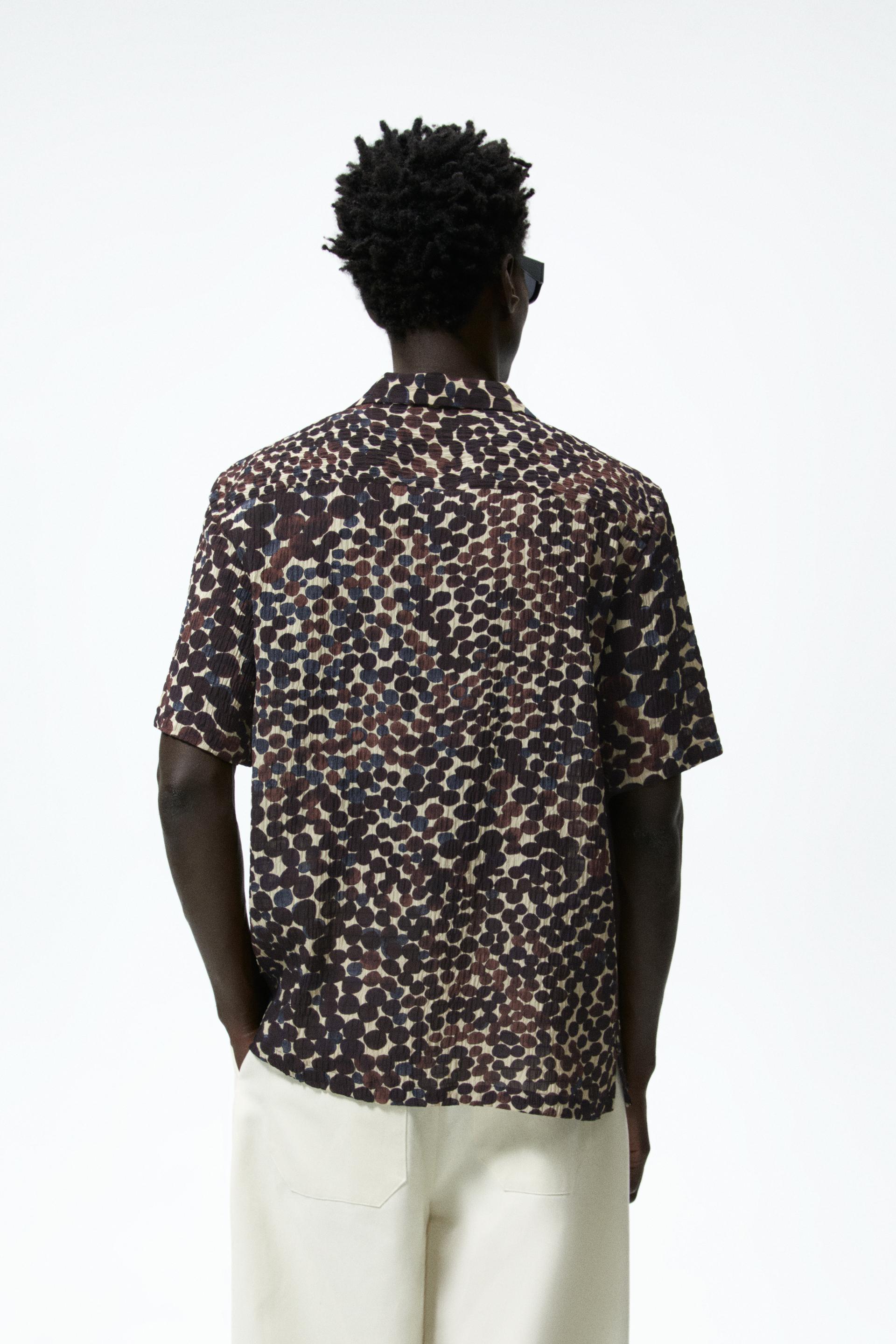 Zara mens short sleeve shirt clearance