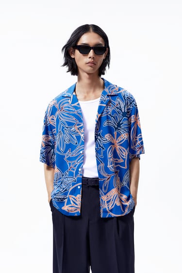 Image 0 of FLORAL PRINT SHIRT from Zara
