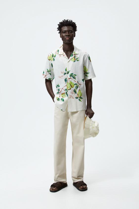 Fruit print shirt clearance