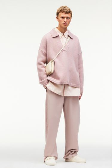 mens knitwear zara