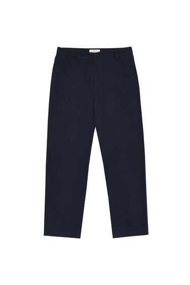 Image 0 of STRAIGHT FIT CHINO PANTS from Zara