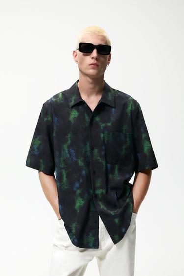 プリント柄シャツ メンズ 最新コレクション Zara 日本 プリント柄シャツ メンズ 最新コレクション Zara 日本