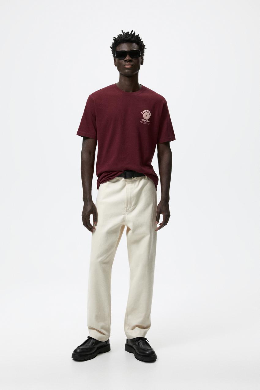 Zara burgundy shirt Outlet