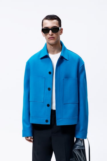Image 0 of WOOL BLEND JACKET - LIMITED EDITION from Zara
