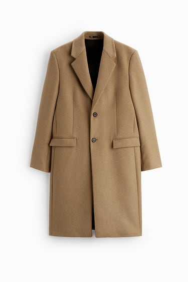 Image 0 of WOOL BLEND COAT from Zara