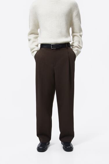 Image 0 of OVERSIZED TROUSERS from Zara