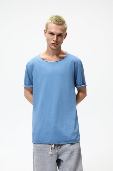 Image 0 of COTTON T-SHIRT from Zara
