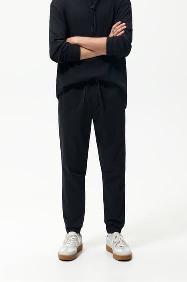 Image 0 of SLIM FIT JOGGING TROUSERS from Zara