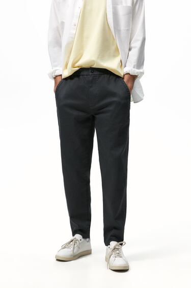 Image 0 of CARROT FIT TROUSERS from Zara