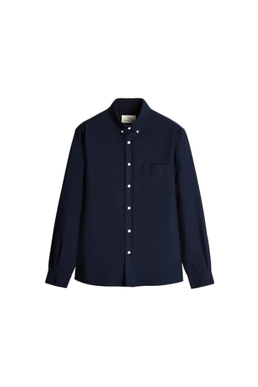 Image 0 of OXFORD SHIRT WITH POCKET from Zara