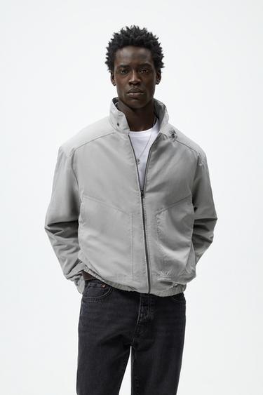 ライトアウター グレー 灰色 メンズ 最新コレクション Zara 日本 ライトアウター グレー 灰色 メンズ 最新コレクション Zara 日本