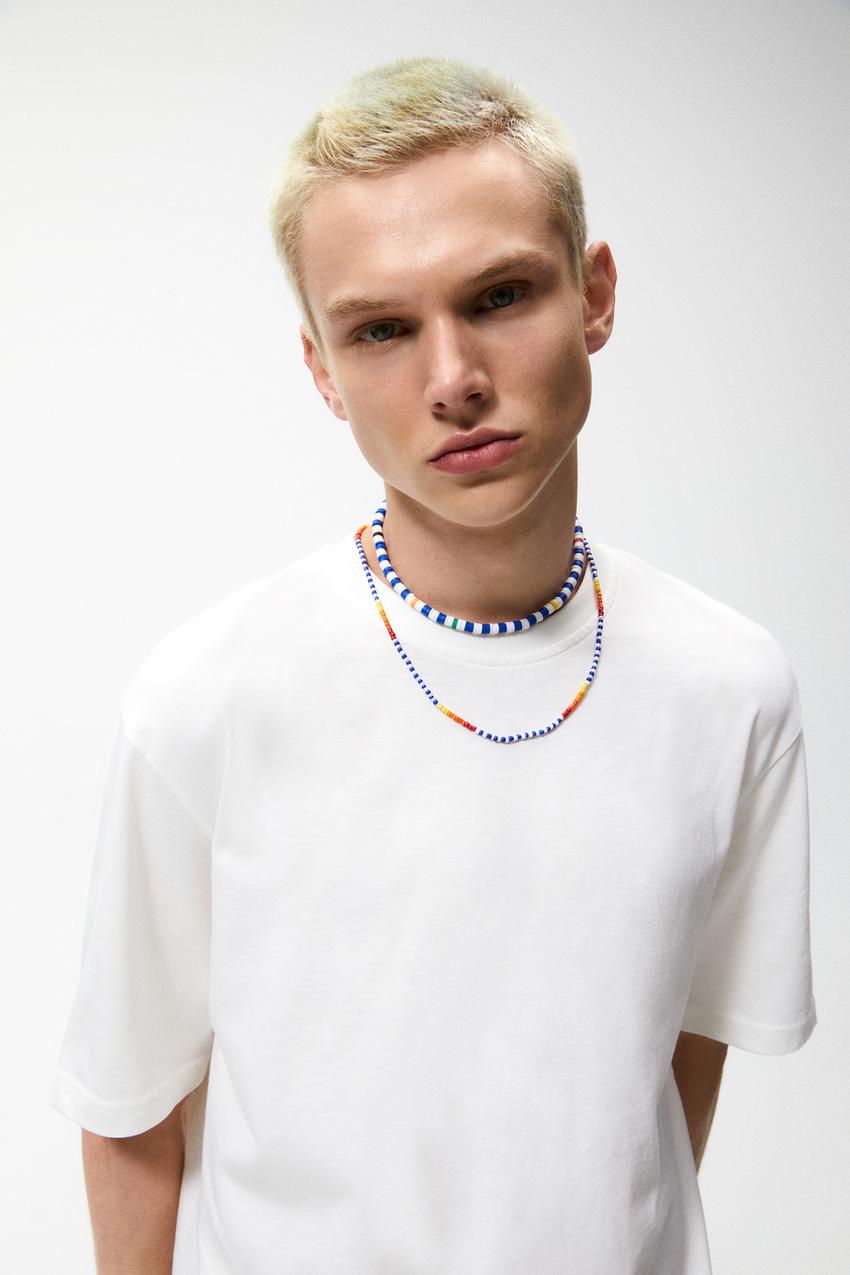 Zara necklace men Clearance