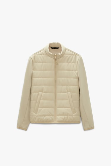 Image 0 of PUFFER TECHNICAL JACKET from Zara