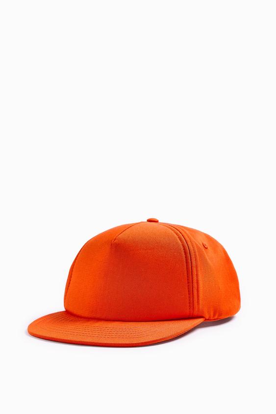 CAPPELLINO CON VISIERA PIATTA - Arancione bruciato | ZARA Italia / Italy