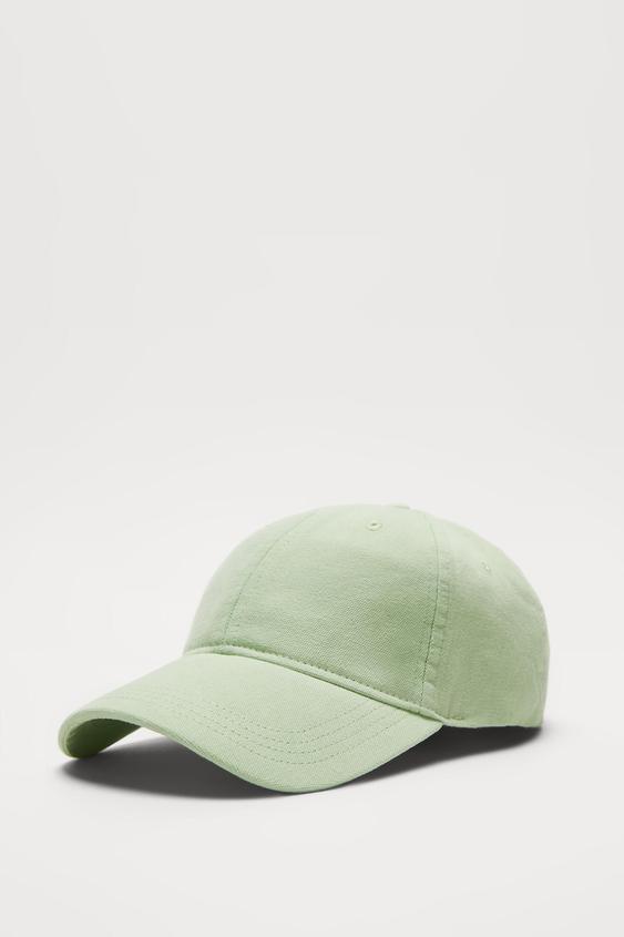 SOFT BASIC CAP - Light green | ZARA 