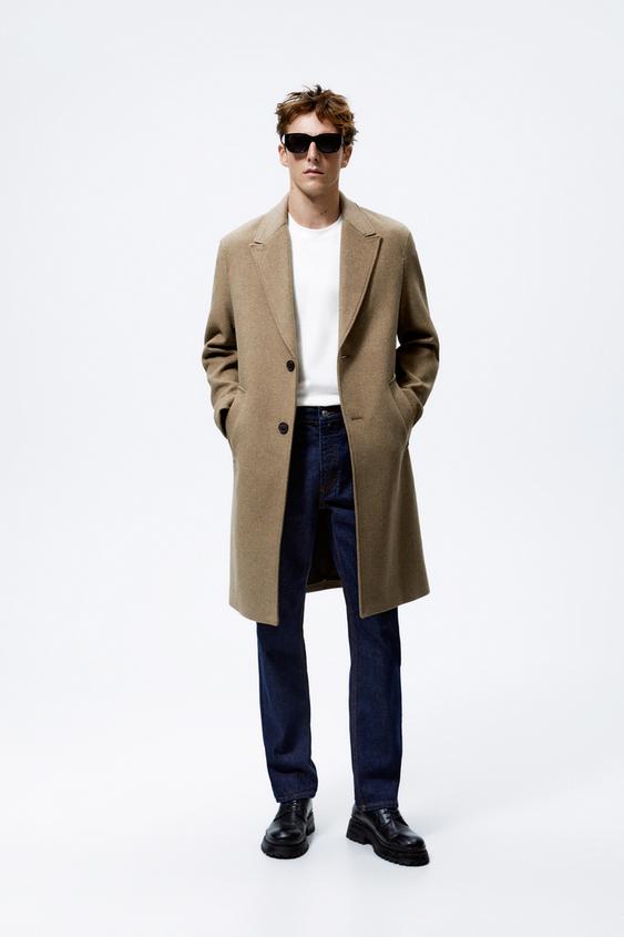 ウールブレンドコート ミンク Zara Japan 日本 ウールブレンドコート ミンク Zara Japan 日本