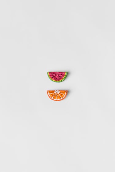 TWO PACK FRUIT HAIRSLIDES