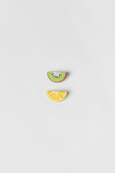 TWO PACK FRUIT HAIRSLIDES