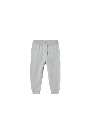 Image 0 of KNIT JOGGING TROUSERS from Zara