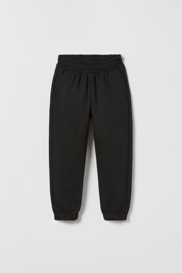 Image 0 of PLUSH JOGGING TROUSERS from Zara