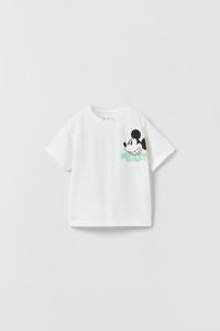 ミッキーマウス C ディズニー Tシャツ ホワイト Zara Japan 日本 ミッキーマウス C ディズニー Tシャツ ホワイト Zara Japan 日本