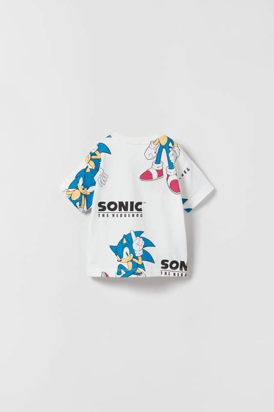 ソニック®セガ Tシャツ - ホワイト | ZARA Japan / 日本