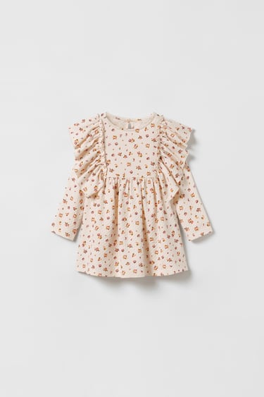 Image 0 of FLORAL DRESS from Zara