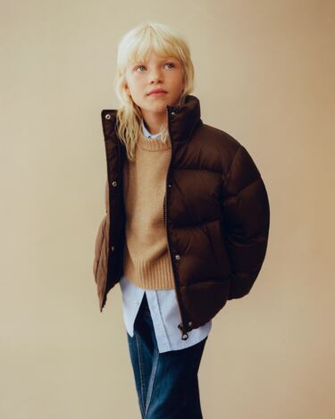 Image 0 of FEATHER DOWN JACKET from Zara