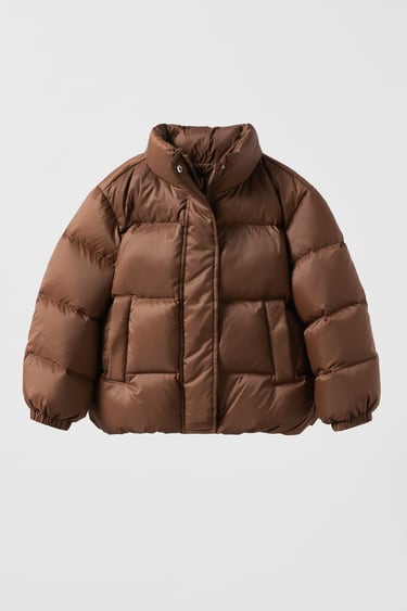 Image 0 of FEATHER DOWN JACKET from Zara
