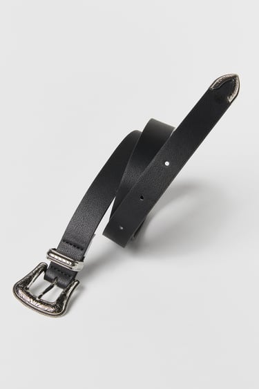 Image 0 of KIDS/ BELT WITH COWBOY BUCKLE from Zara