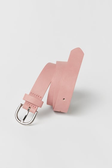 Image 0 of KIDS/ BELT WITH ROUND BUCKLE from Zara