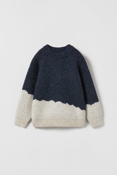 Image 0 of BLEND KNIT SWEATER from Zara