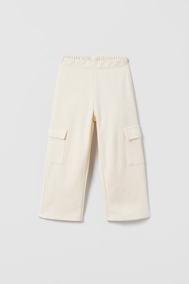 Image 0 of STRUCTURED CARGO PANTS from Zara