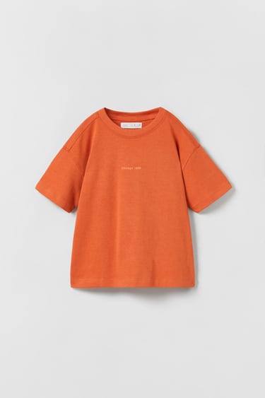 Image 0 of PREMIUM COMFY T-SHIRT from Zara
